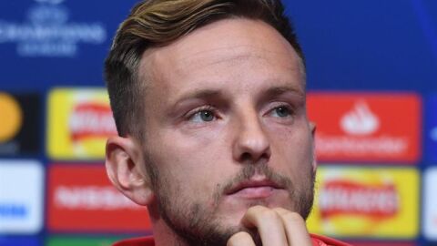 Ivan Rakitic, en rueda de prensa
