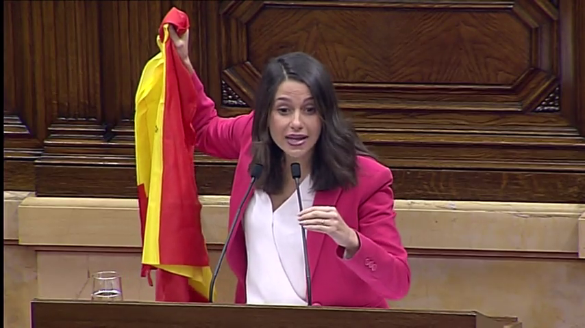 Arrimadas a Torra: "No confunda debilidad Sánchez con debilidad de democracia" Arrimadas a Torra: "No confunda debilidad Sánchez con debilidad de democracia"
