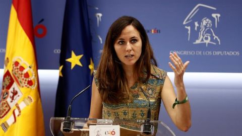 La portavoz adjunta de Podemos en el Congreso, Ione Belarra