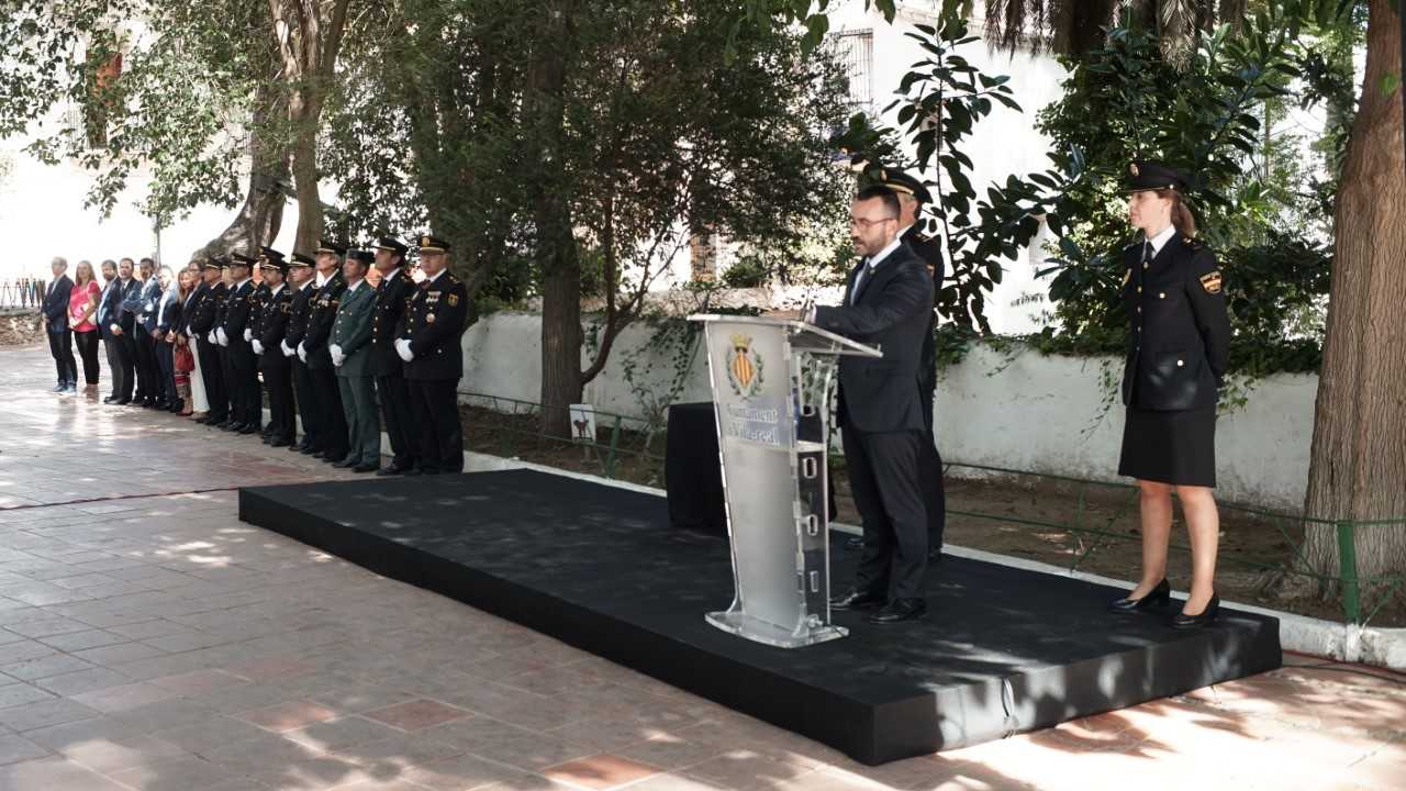 Benlloch es mostra optimista per la nova comissaria de la Policia Nacional Benlloch es mostra optimista per la nova comissaria de la Policia Nacional