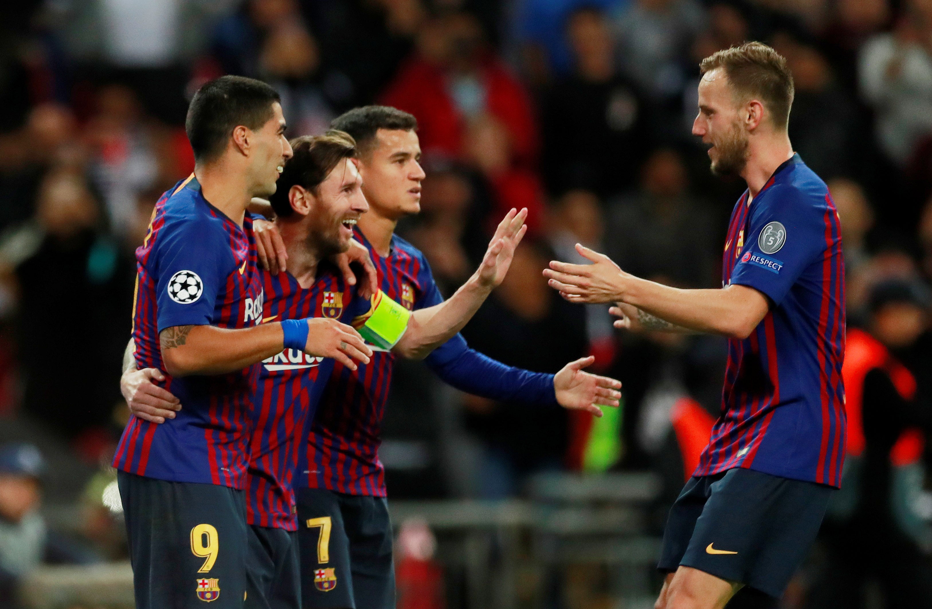 El Barcelona recupera sensaciones en Wembley ganando al Tottenham El Barcelona recupera sensaciones en Wembley ganando al Tottenham