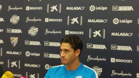 Blanco Leschuk, jugador del M&aacute;laga CF