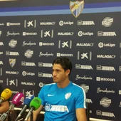 Blanco Leschuk, jugador del Málaga CF Blanco Leschuk, jugador del Málaga CF