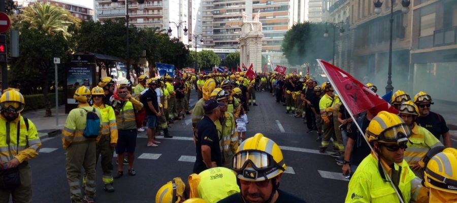 Bomberos Forestales de la Generalitat Valenciana. Bomberos Forestales de la Generalitat Valenciana.