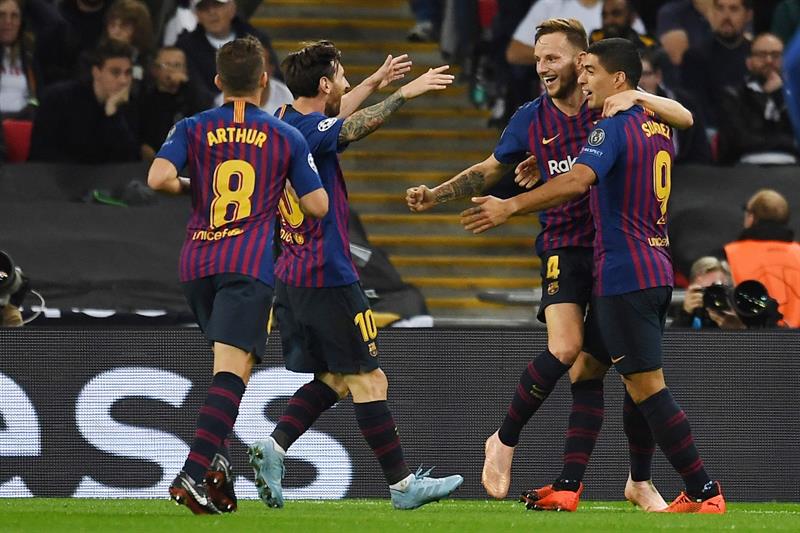Tottenham 2-4 Barcelona: Escucha los goles de la victoria azulgrana Tottenham 2-4 Barcelona: Escucha los goles de la victoria azulgrana