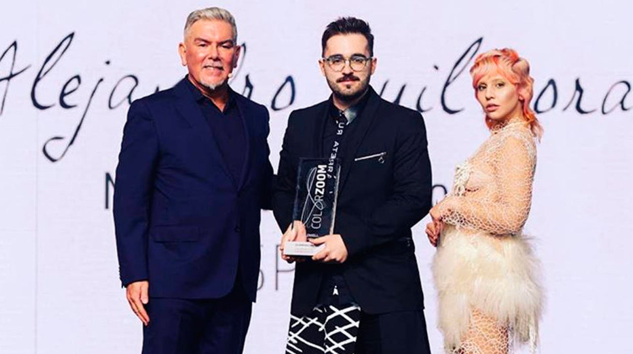 Un español gana la medalla de plata en el Mundial de Peluquería Un español gana la medalla de plata en el Mundial de Peluquería