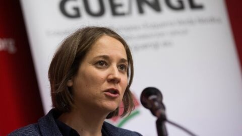 La portavoz de IU en el Parlamento Europeo, Marina Albiol