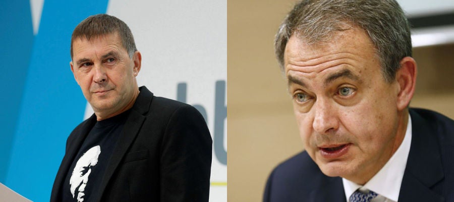 Arnaldo Otegi y José Luis Rodríguez Zapatero Arnaldo Otegi y José Luis Rodríguez Zapatero