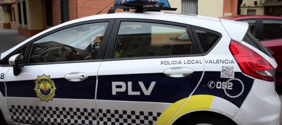 Imagen de un coche de la Policía Local de Valencia Imagen de un coche de la Policía Local de Valencia