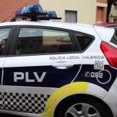 Imagen de un coche de la Policía Local de Valencia