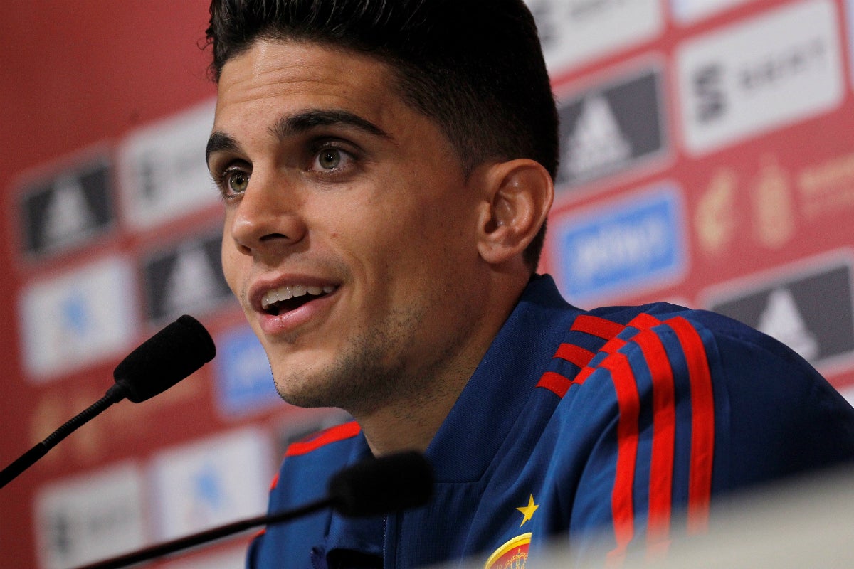 Marc Bartra: "En esta Seleccción se percibe la ambición, el hambre y lo que transmite Luis Enrique" Marc Bartra: "En esta Seleccción se percibe la ambición, el hambre y lo que transmite Luis Enrique"