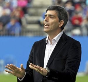 Juan Ramón López Muñiz, entrenador del Málaga Juan Ramón López Muñiz, entrenador del Málaga