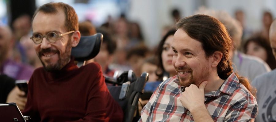 Pablo Iglesias en el debate de la universidad de otoño de Podemos Pablo Iglesias en el debate de la universidad de otoño de Podemos