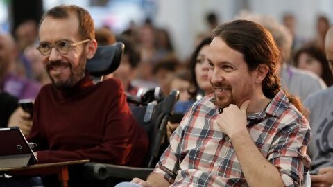 Pablo Iglesias en el debate de la universidad de oto&ntilde;o de Podemos