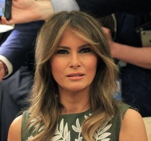 Imagen de archivo de Melania Trump Imagen de archivo de Melania Trump
