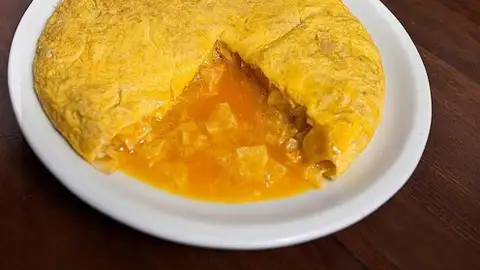 Tortilla estilo Betanzos Tortilla de Betanzos