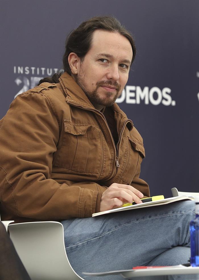 Pablo Iglesias se reúne con el lehendakari Urkullu en Vitoria Pablo Iglesias se reúne con el lehendakari Urkullu en Vitoria
