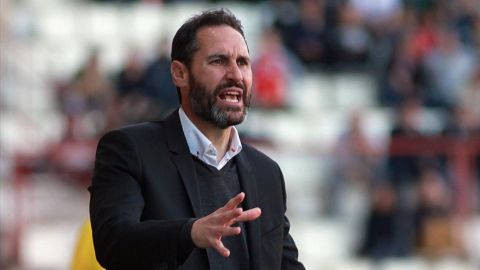 El entrenador del Mallorca, Vicente Moreno