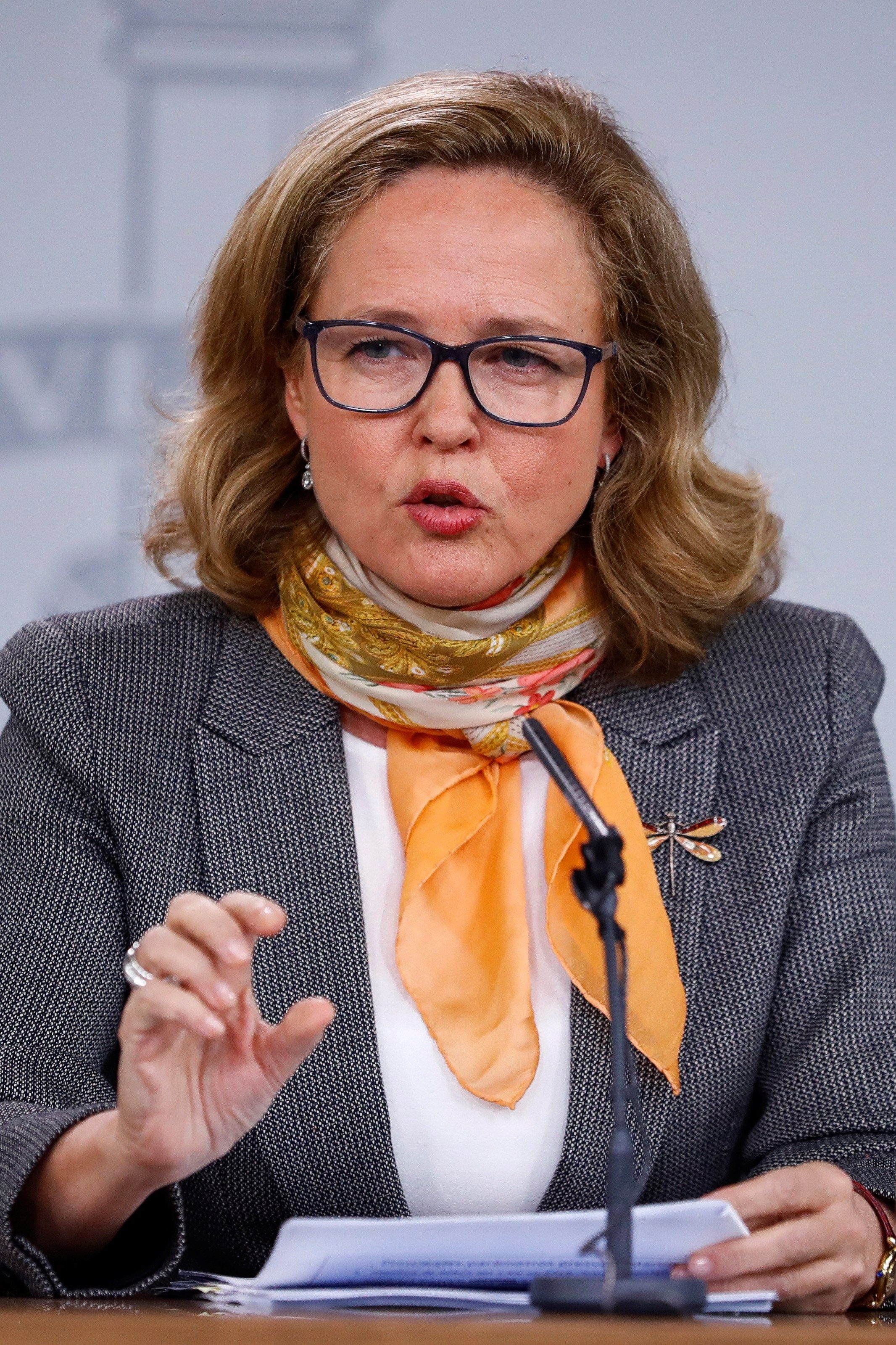 Calviño, muy optimista sobre posición de Bruselas con el presupuesto español Calviño, muy optimista sobre posición de Bruselas con el presupuesto español