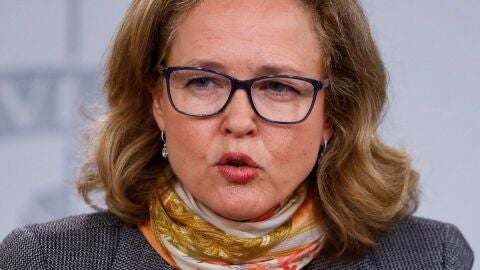 Las ministra de Econom&iacute;a Nadia Calvi&ntilde;o