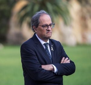 El presidente de la Generalitat, Quim Torra El presidente de la Generalitat, Quim Torra