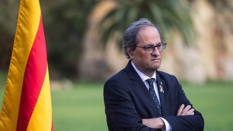 El presidente de la Generalitat, Quim Torra