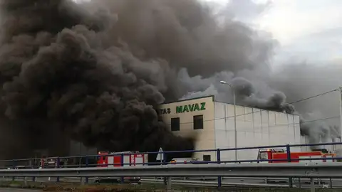 Incendio Ourense Poligno San Cibrao Incendio Ourense Poligno San Cibrao