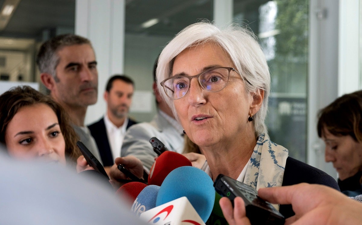 María José Segarra: "La Fiscalía decidirá "caso por caso" si denuncia a alcaldes por el 1-O" María José Segarra: "La Fiscalía decidirá "caso por caso" si denuncia a alcaldes por el 1-O"