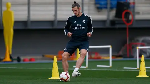 Gareth Bale se entrena con el Real Madrid Gareth Bale se entrena con el Real Madrid