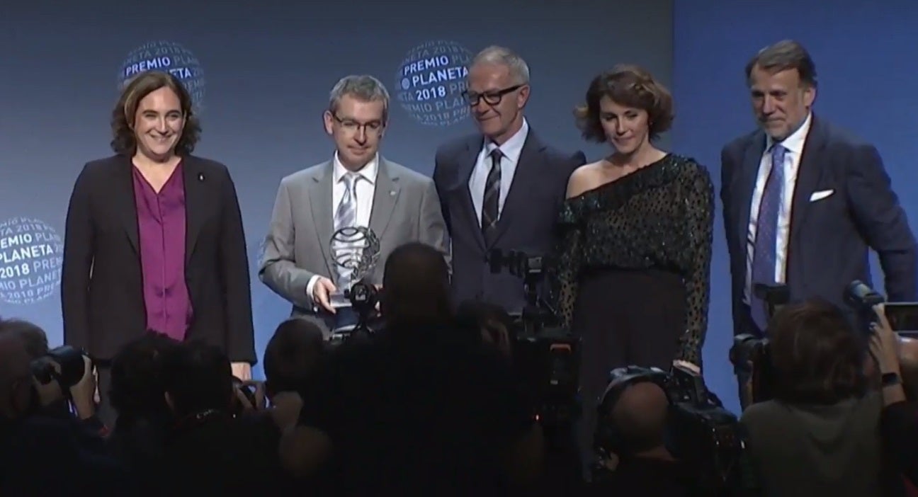 Juan Ramón Lucas narra en directo los Premios Planeta 2018 Juan Ramón Lucas narra en directo los Premios Planeta 2018