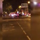 La Policía busca a un conductor temerario que intentó atropellar a un hombre en Madrid
