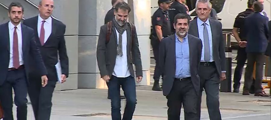 Un año de "los Jordis" en la cárcel Un año de "los Jordis" en la cárcel