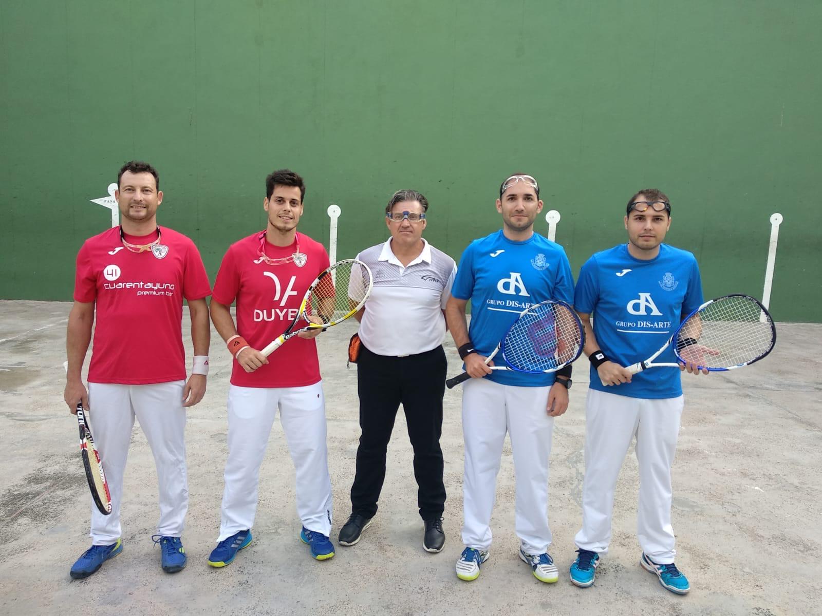 El Club Frontenis Elche Prefabricados Duyba cae en su visita a Manises El Club Frontenis Elche Prefabricados Duyba cae en su visita a Manises