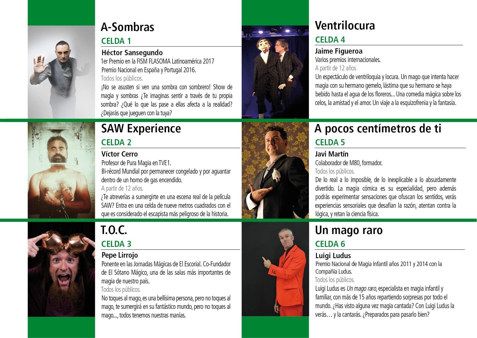 Ciclo de Magia en la Cárcel Ciclo de Magia en la Cárcel
