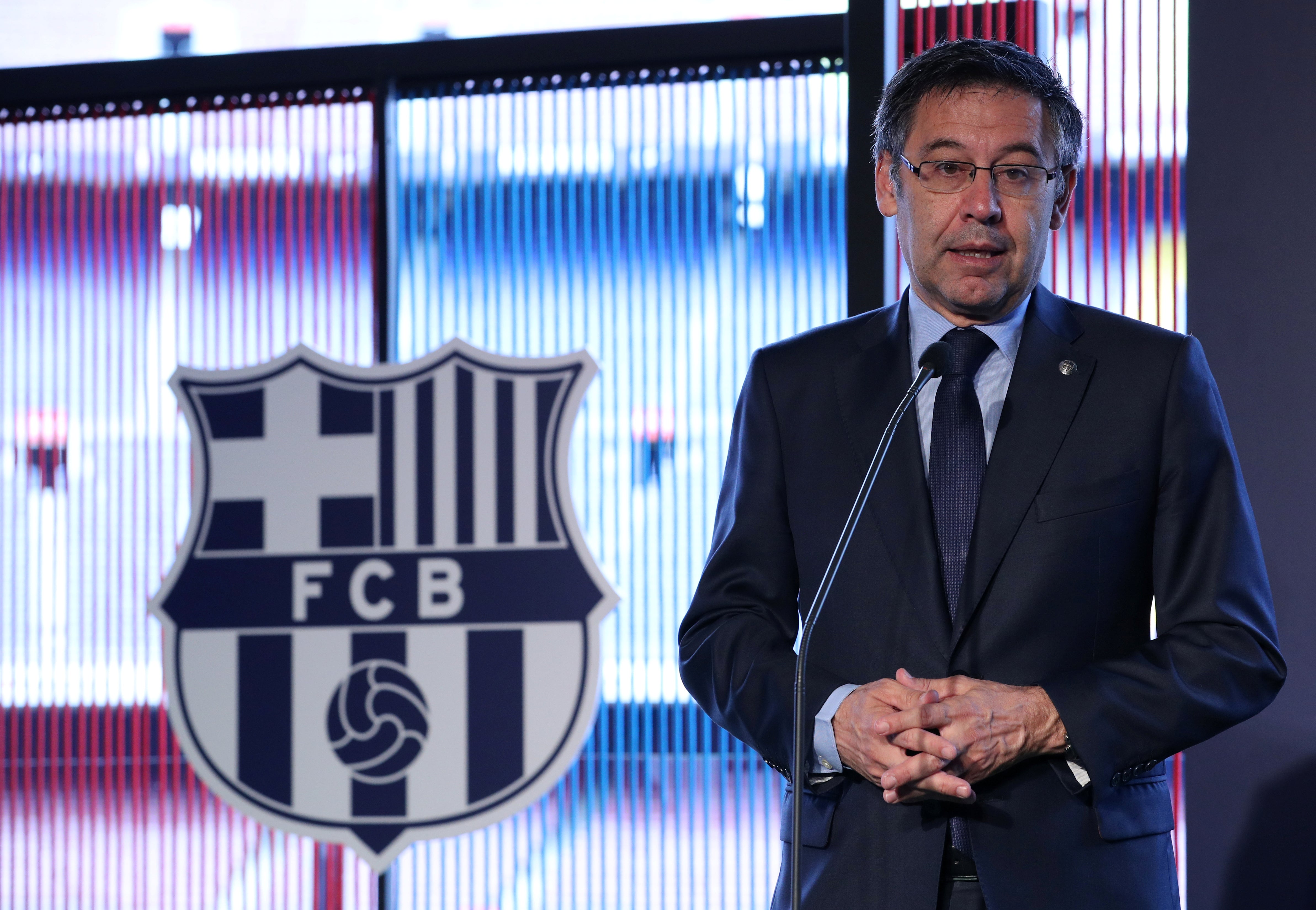 Bartomeu critica a los 'clubes Estado': "No es justo que usen recursos que vienen de fuera del fútbol" Bartomeu critica a los 'clubes Estado': "No es justo que usen recursos que vienen de fuera del fútbol"