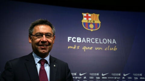 Josep Mar&iacute;a Bartomeu, presidente del Barcelona