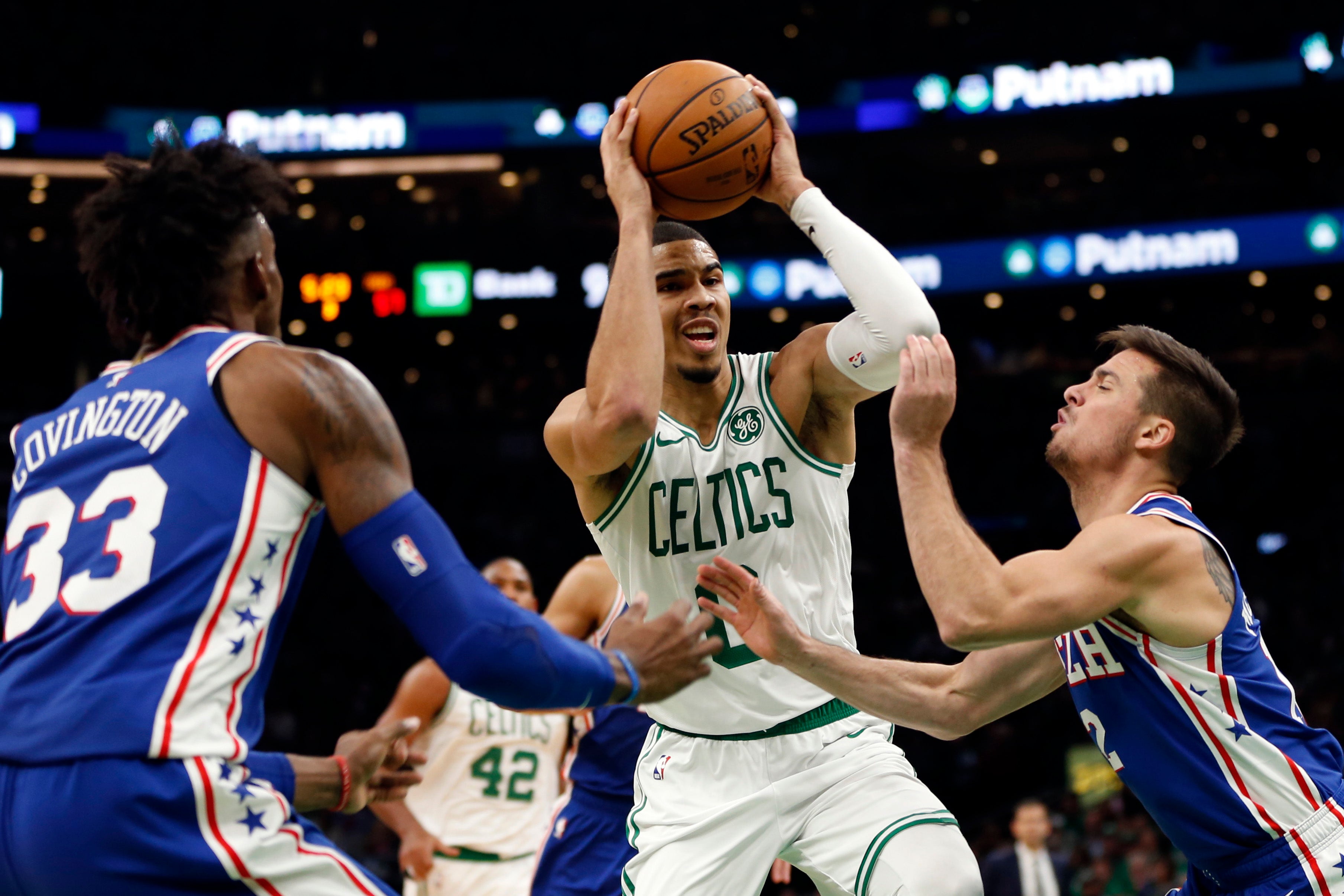 Los Celtics se imponen a los Sixers con un gran Jayson Tatum Los Celtics se imponen a los Sixers con un gran Jayson Tatum