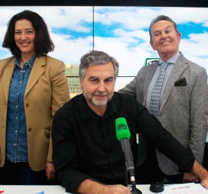 Rosa Belmonte, Carlos Alsina y Josemi Rodríguez Sieiro Rosa Belmonte, Carlos Alsina y Josemi Rodríguez Sieiro