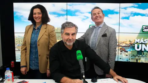 Rosa Belmonte, Carlos Alsina y Josemi Rodríguez Sieiro Rosa Belmonte, Carlos Alsina y Josemi Rodríguez Sieiro