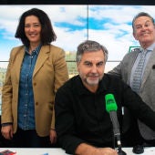 Rosa Belmonte, Carlos Alsina y Josemi Rodríguez Sieiro