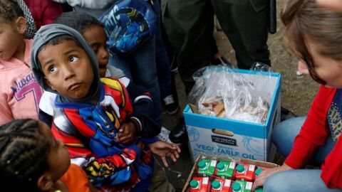 Imagen de archivo de unos ni&ntilde;os colombianos