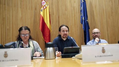 El l&iacute;der de Podemos, Pablo Iglesias
