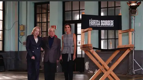 La Reina Letizia y Martin Scorsese La Reina Letizia y Martin Scorsese