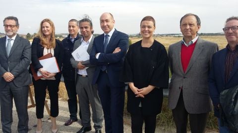 Representantes de SEPES y del Ayuntamiento han visitado los terrenos del pol&iacute;gono SEPES