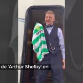 Mensaje de 'Arthur Shelby': "Glasgow es verde y blanco, por orden de los Peaky Blinders"