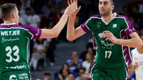 Gio Shermadini, jugador de Unicaja Gio Shermadini, jugador de Unicaja