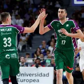 Gio Shermadini, jugador de Unicaja Gio Shermadini, jugador de Unicaja