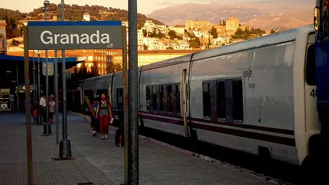 Estación de Andaluces en Granada Conexión por AVE entre Granada y Sevilla