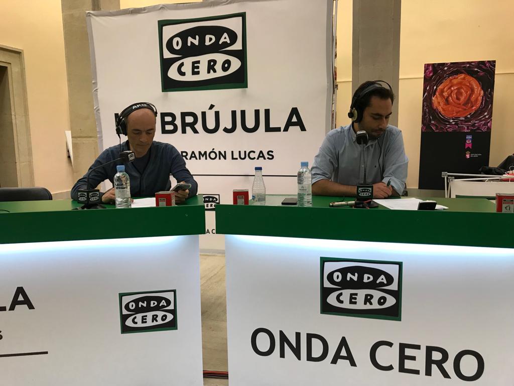 Aquí en la Onda desde León, en la Casa de las Carnicerías, sede de la capitalidad gastronómica española 2018 Aquí en la Onda desde León, en la Casa de las Carnicerías, sede de la capitalidad gastronómica española 2018