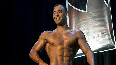 El culturista Julen Ramírez. El culturista Julen Ramírez.